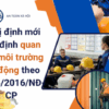 quan trắc môi trường lao động