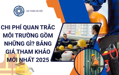 CHI PHÍ QUAN TRẮC MÔI TRƯỜNG 1